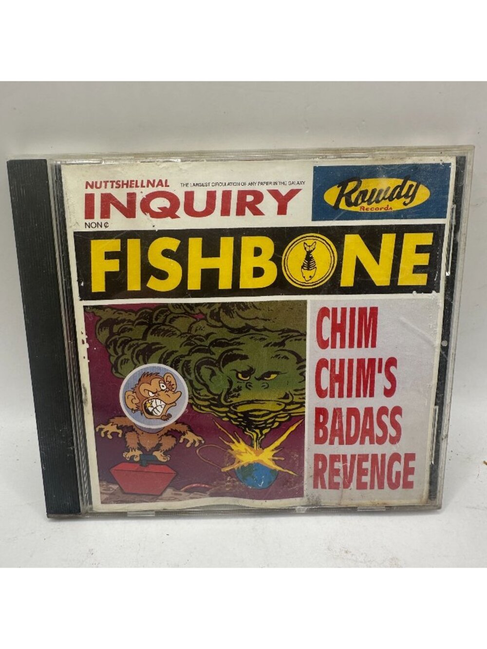 Fishbone Chim Chims Badass Revenge CD 1996 Rowdy Records Funk Rock Ska Good